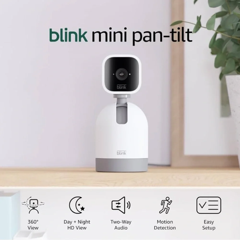Blink Mini Pan-Tilt Camera - open box, unused